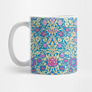 Violet and Columbine Pattern Mug